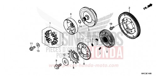 PRIMARY GEAR GL1800DAJ de 2018